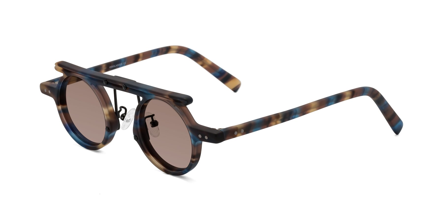 Angle of Deer in Nightfall Tortoise with Medium Brown Tinted Lenses