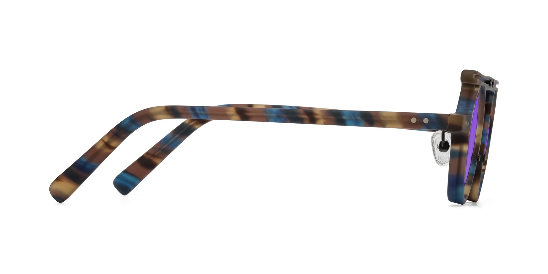 Side of Deer in Nightfall Tortoise with Purple Tinted Lenses