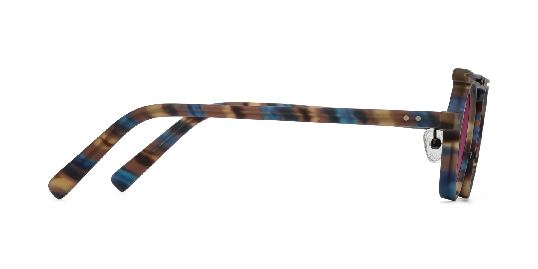 Side of Deer in Nightfall Tortoise with Wine Tinted Lenses