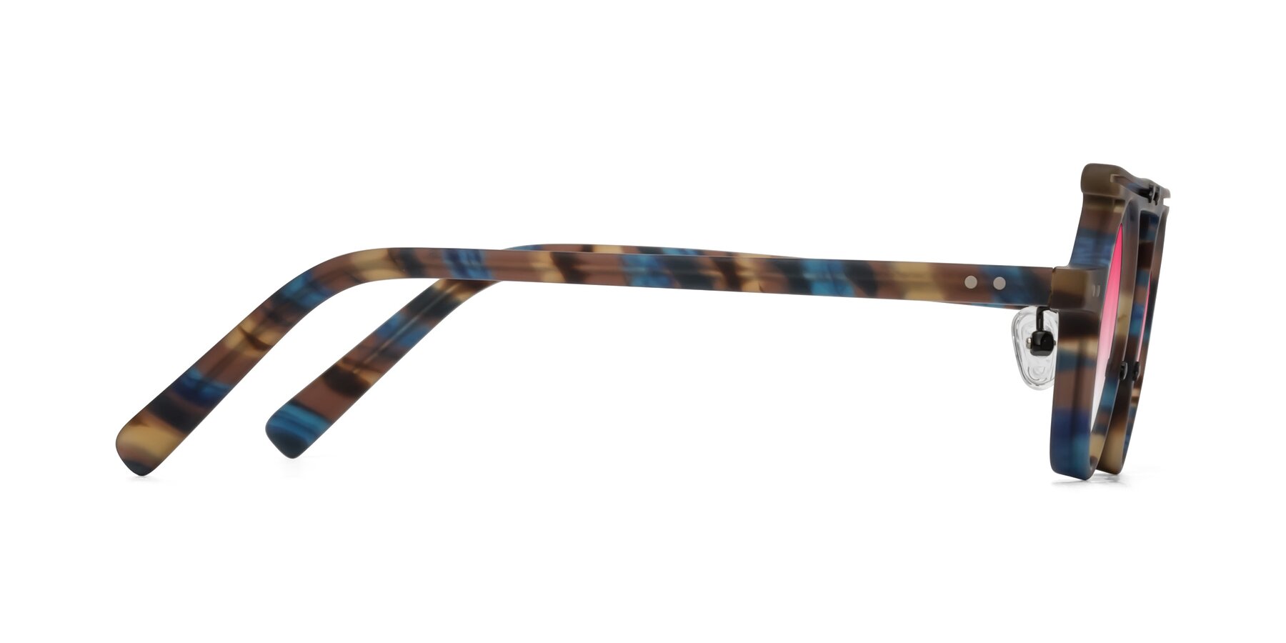 Side of Deer in Nightfall Tortoise with Pink Gradient Lenses