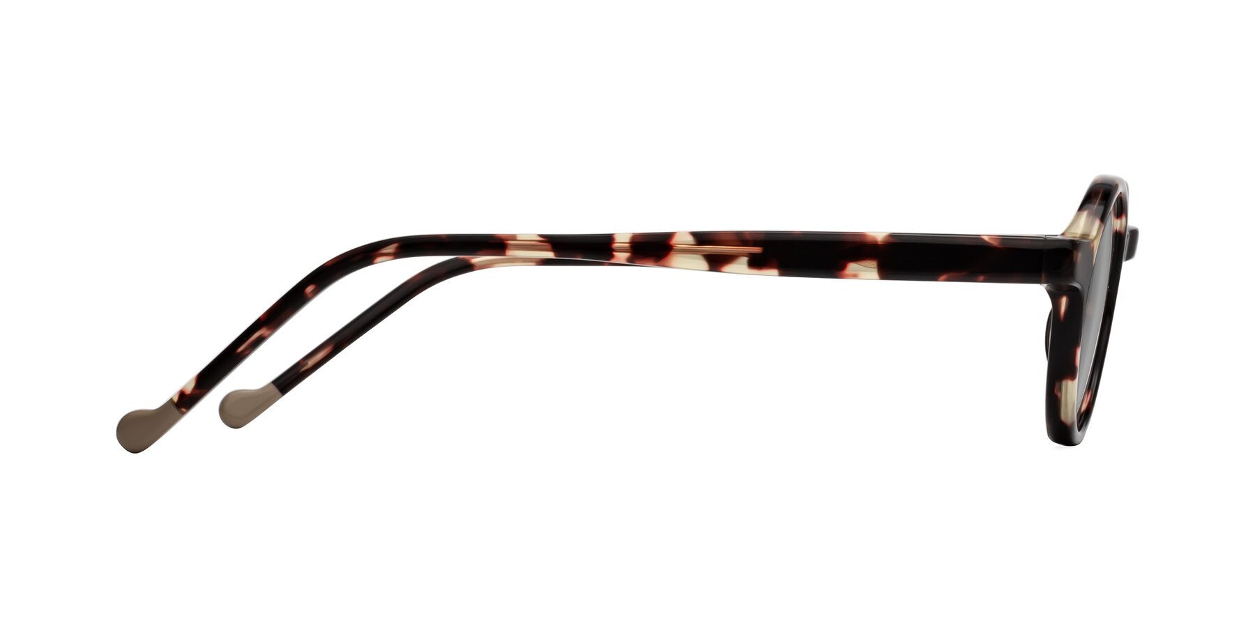 Side of Flag in Tortoise with Light Gray Tinted Lenses