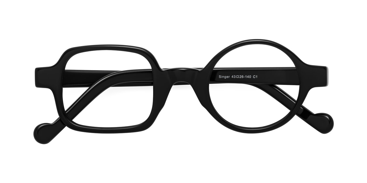 Singer - Black Eyeglasses