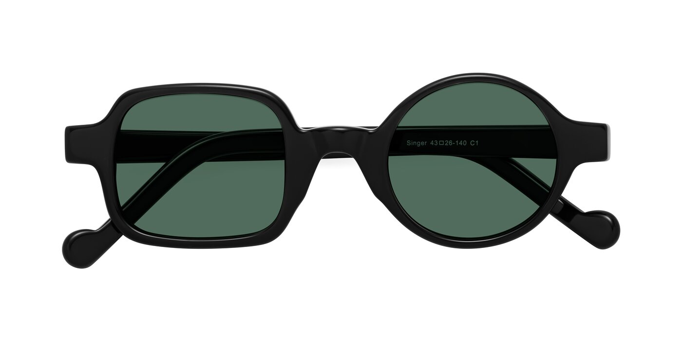 Singer - Black Polarized Sunglasses