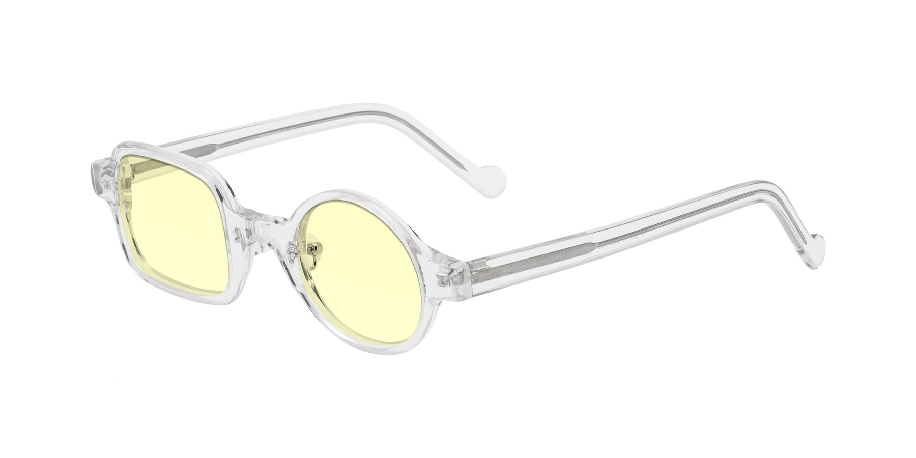 Angle of Singer in Clear with Light Yellow Tinted Lenses