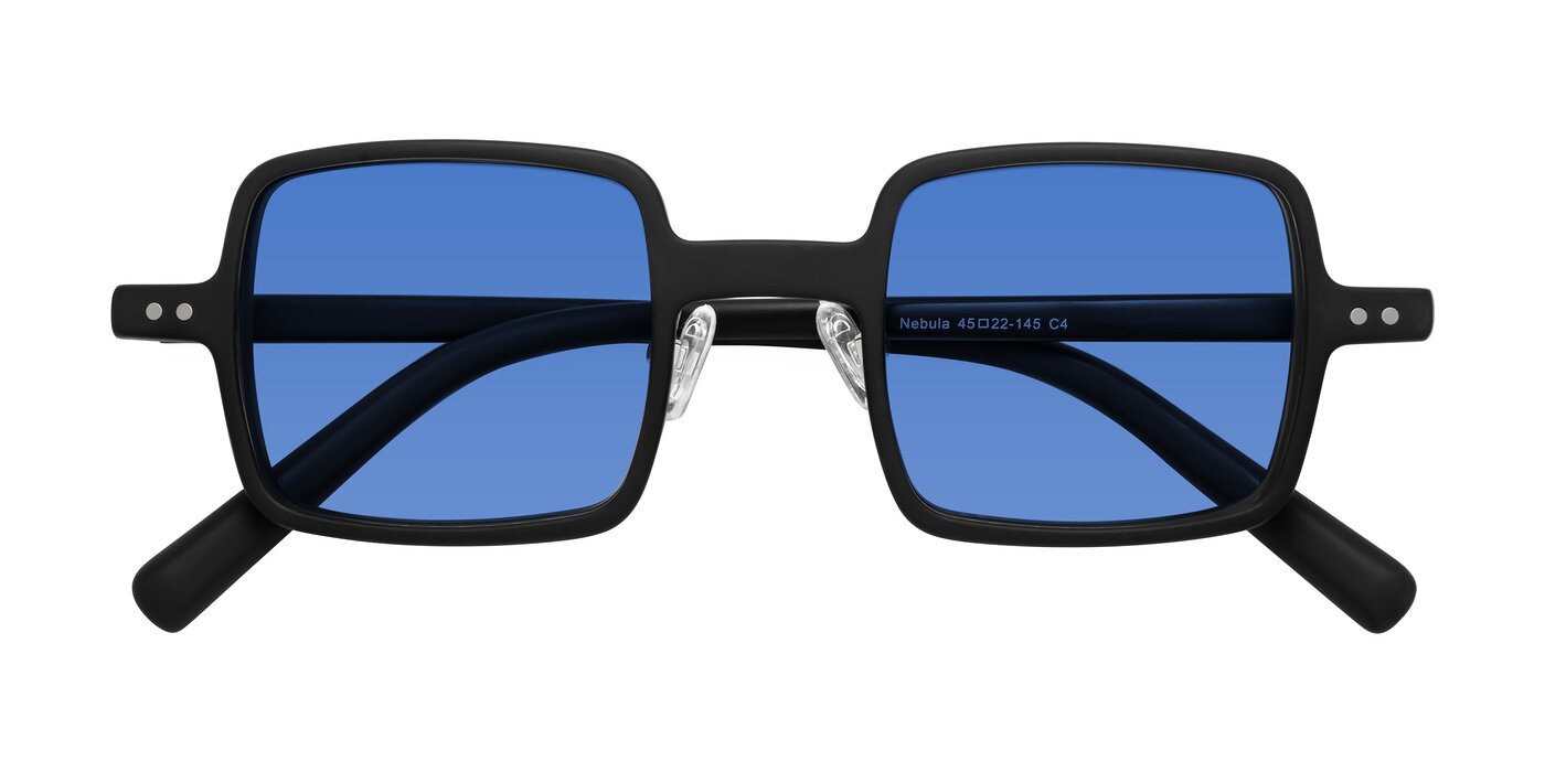 Nebula - Matte Black Tinted Sunglasses