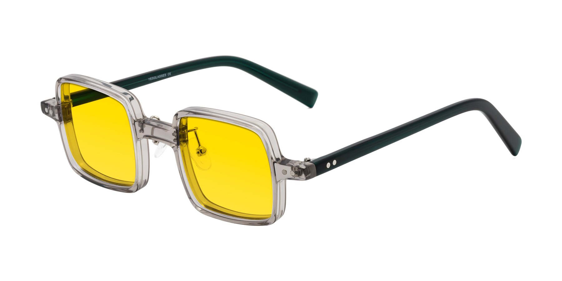 Angle of Nebula in Clear Gray with Yellow Tinted Lenses