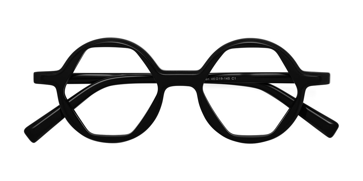 Alien - Black Eyeglasses