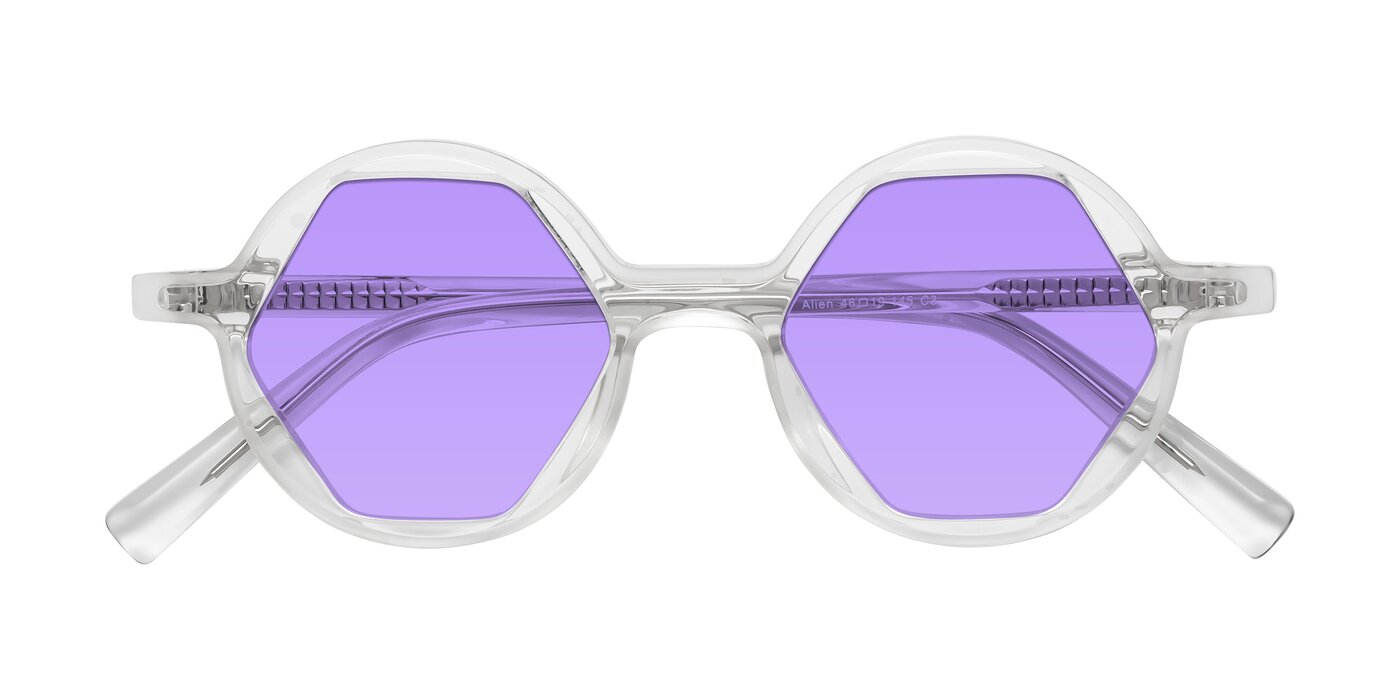 Alien - Clear Tinted Sunglasses