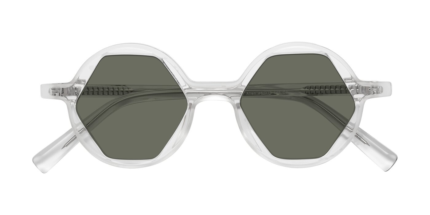 Alien - Clear Polarized Sunglasses