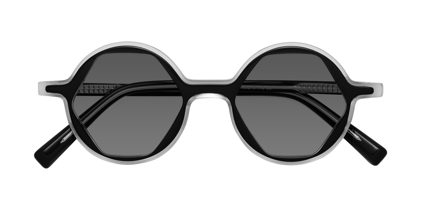 Alien - Black / Clear Tinted Sunglasses