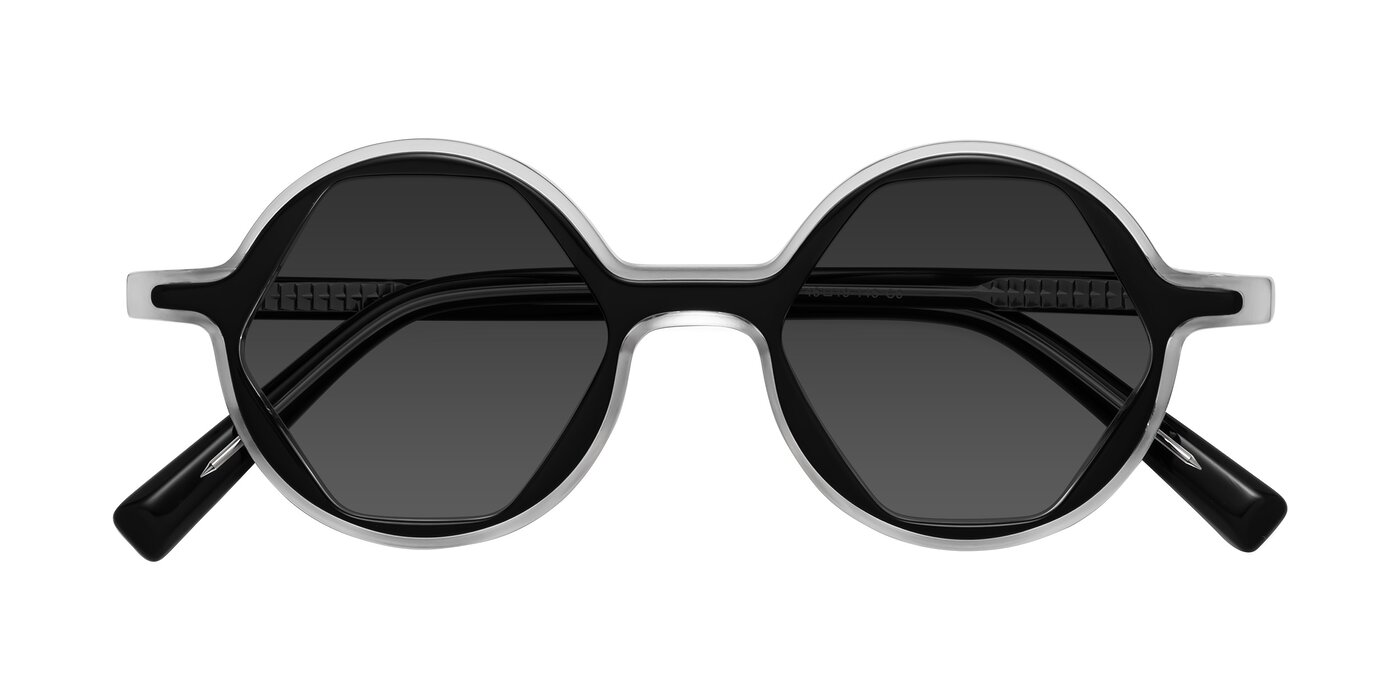 Alien - Black / Clear Tinted Sunglasses