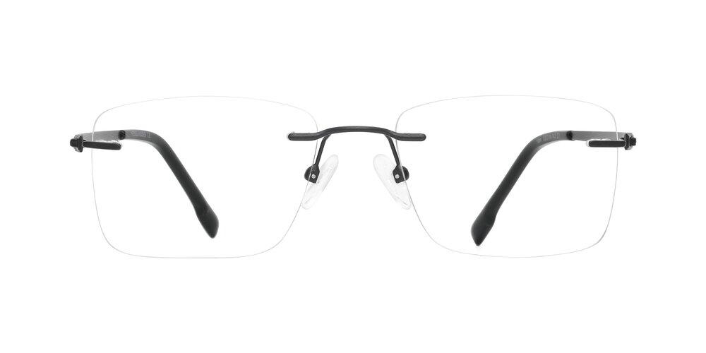 Yam - Matte Black Eyeglasses