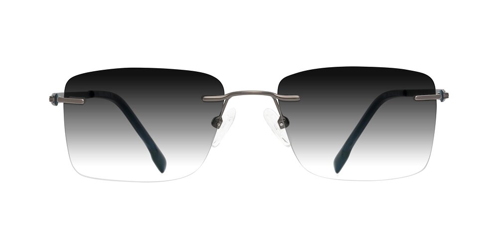 Yam - Gunmetal/Blue Gradient Sunglasses