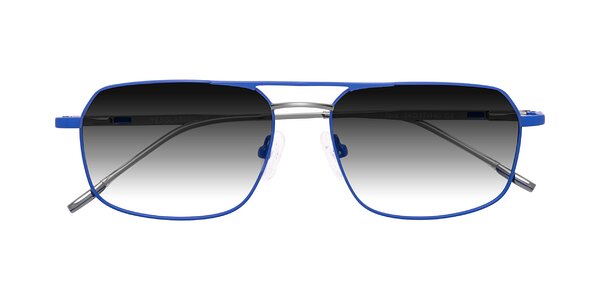 Front of Taro in Sapphire Blue