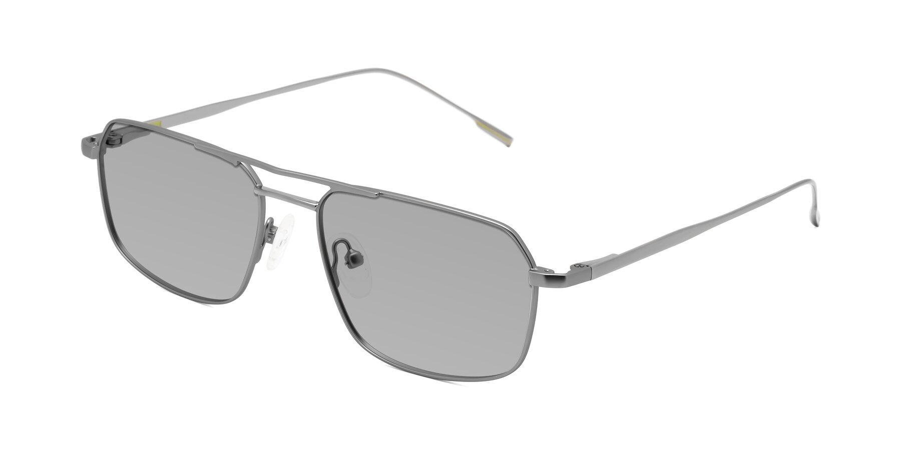 Angle of Taro in Gunmetal with Light Gray Tinted Lenses