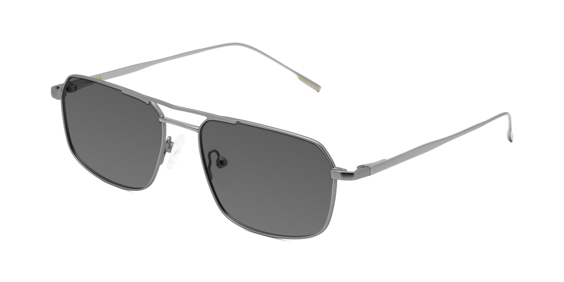 Angle of Taro in Gunmetal with Medium Gray Tinted Lenses