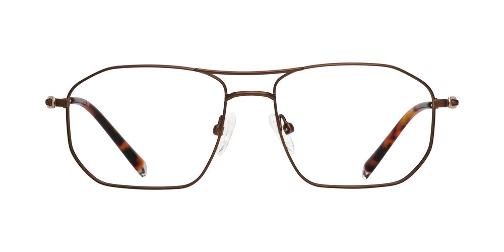 Cress - Brown/Gold Eyeglasses