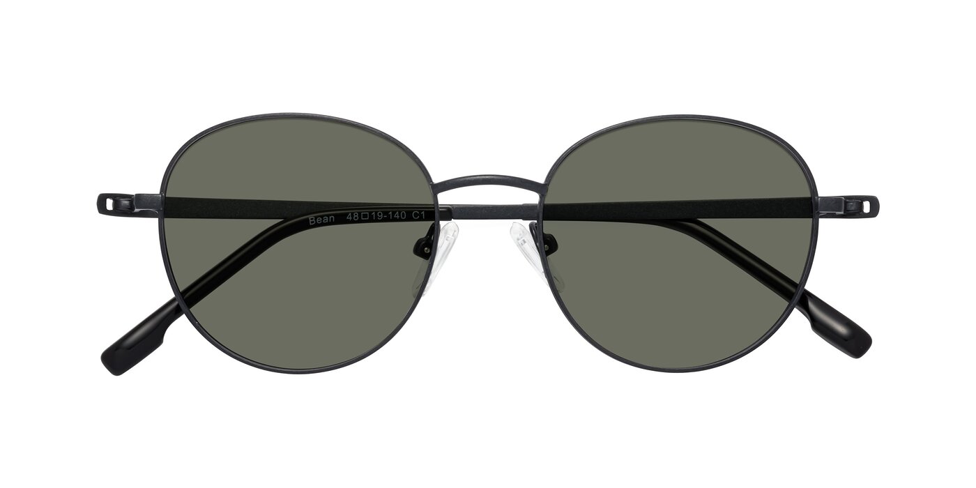 Bean - Matte Black Polarized Sunglasses