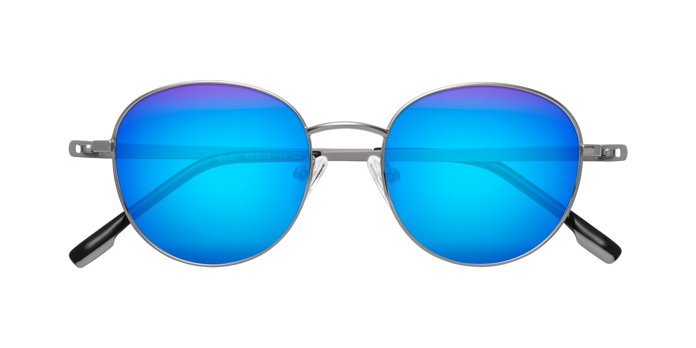 Bean - Silver Flash Mirrored Sunglasses