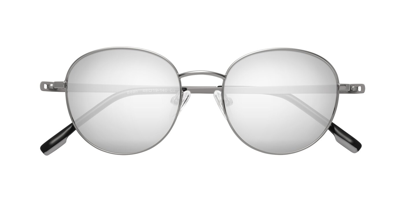 Bean - Silver Flash Mirrored Sunglasses