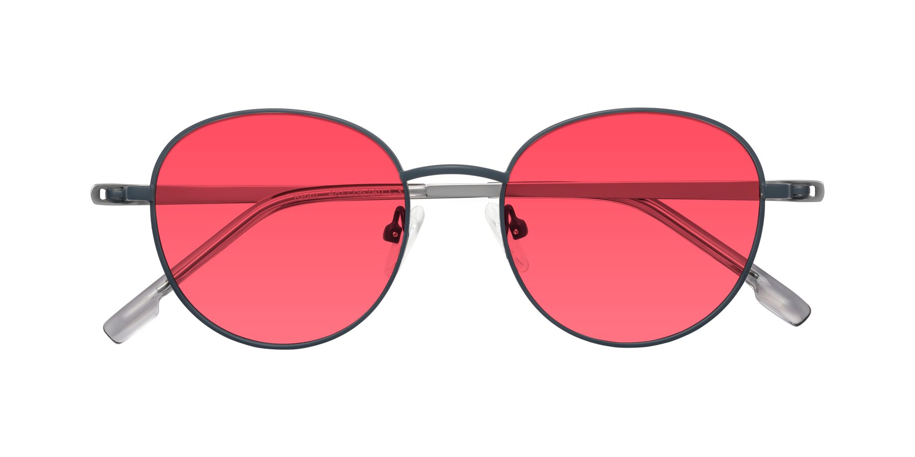 Folded Front of Bean in Stone Blue with Red Tinted Lenses