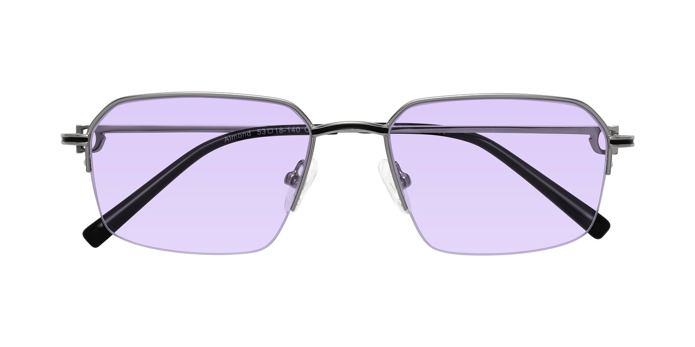 Almond - Silver Tinted Sunglasses