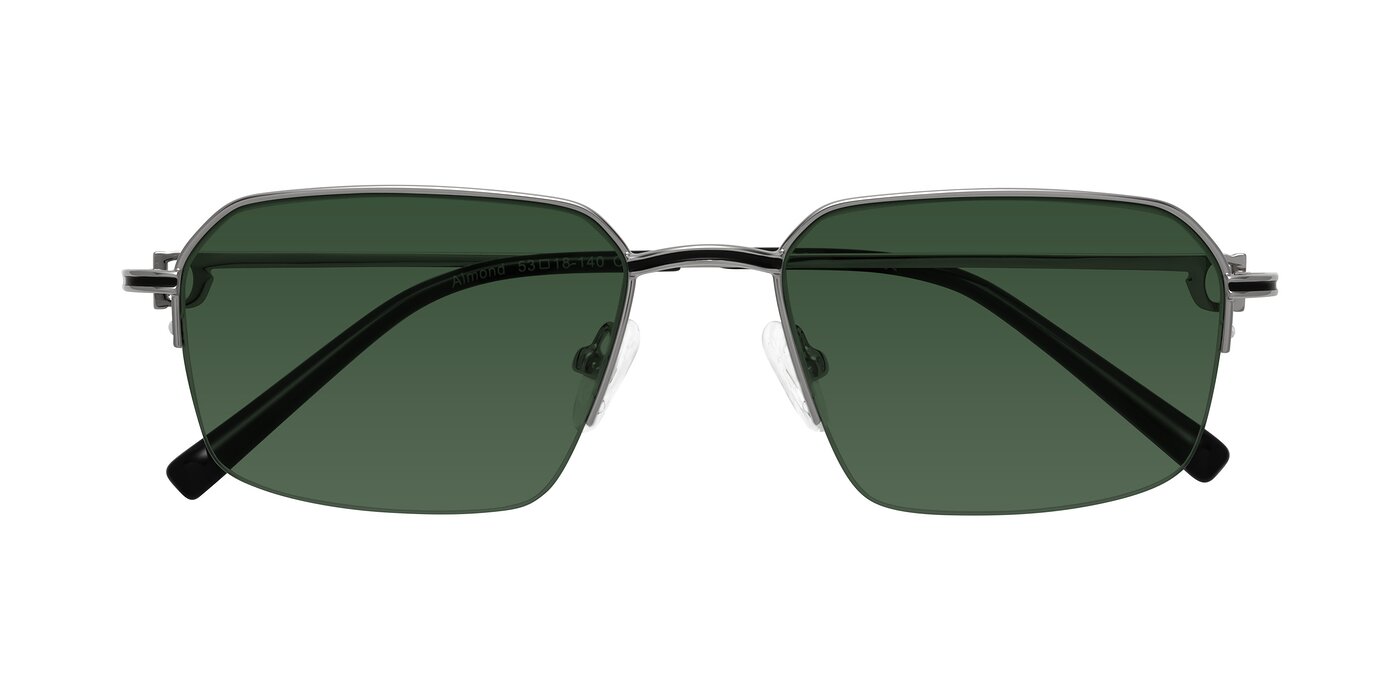 Almond - Silver Tinted Sunglasses