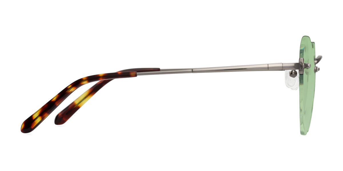 PHOTOCHROMIC LENSES GEOMETRIC FRAME SUNGLASSES CT0581S IN METAL main image 0