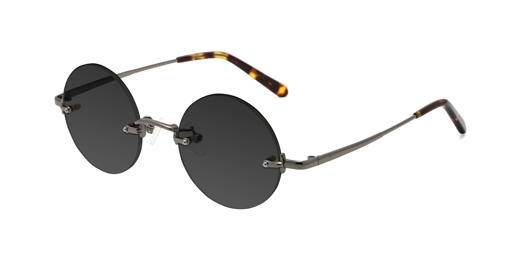 Angle of Jen in Gunmetal with Gray Tinted Lenses