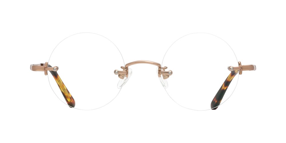 Jen - Rose Gold Eyeglasses