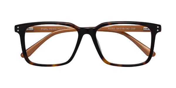 Front of Pretty in Tortoise / Caramel