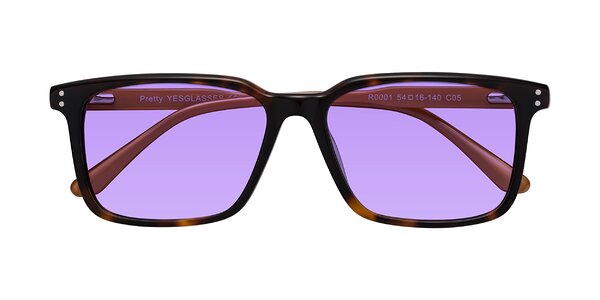 Front of Pretty in Tortoise / Caramel