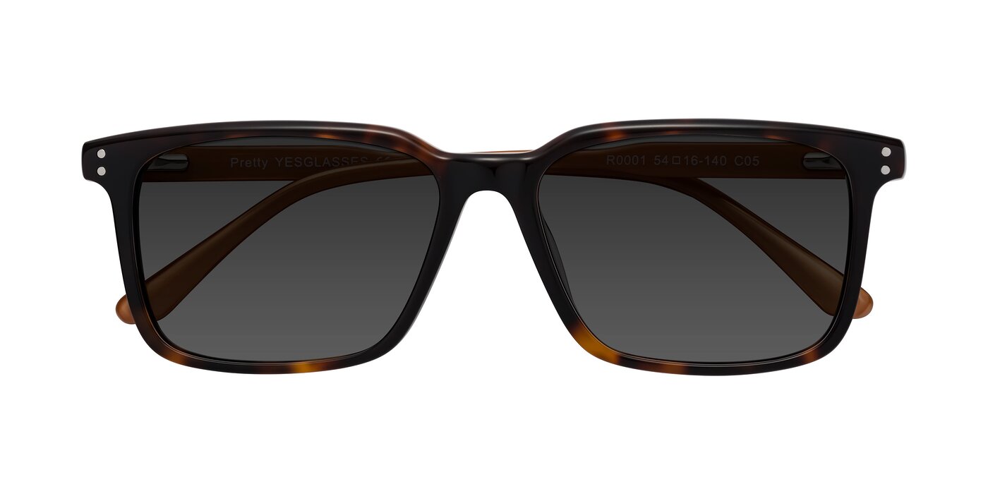 Pretty - Tortoise / Caramel Tinted Sunglasses