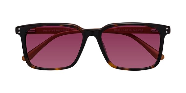 Front of Pretty in Tortoise / Caramel