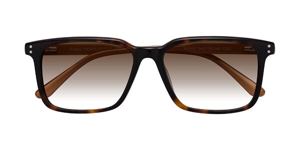 Front of Pretty in Tortoise / Caramel