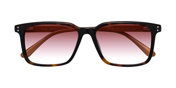 Front of Pretty in Tortoise / Caramel