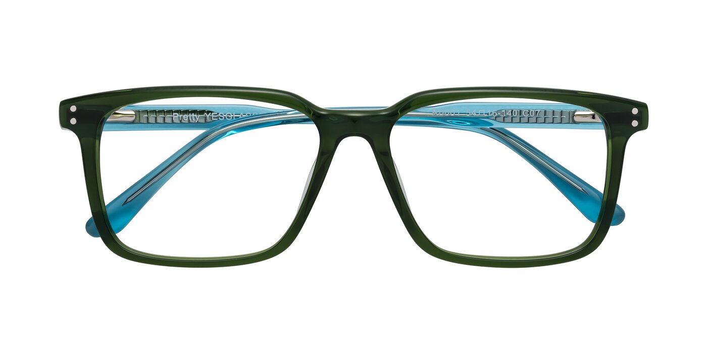 Pretty - Jade Green Eyeglasses