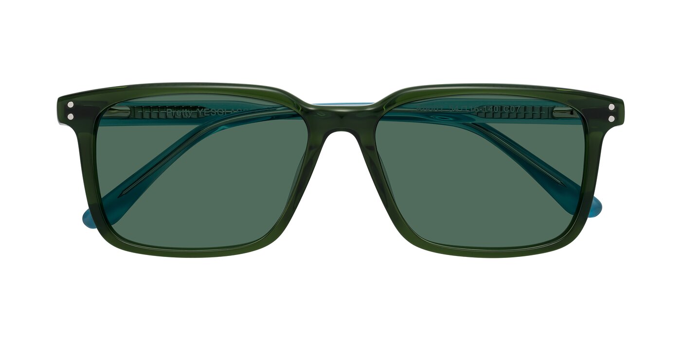 Pretty - Jade Green Polarized Sunglasses