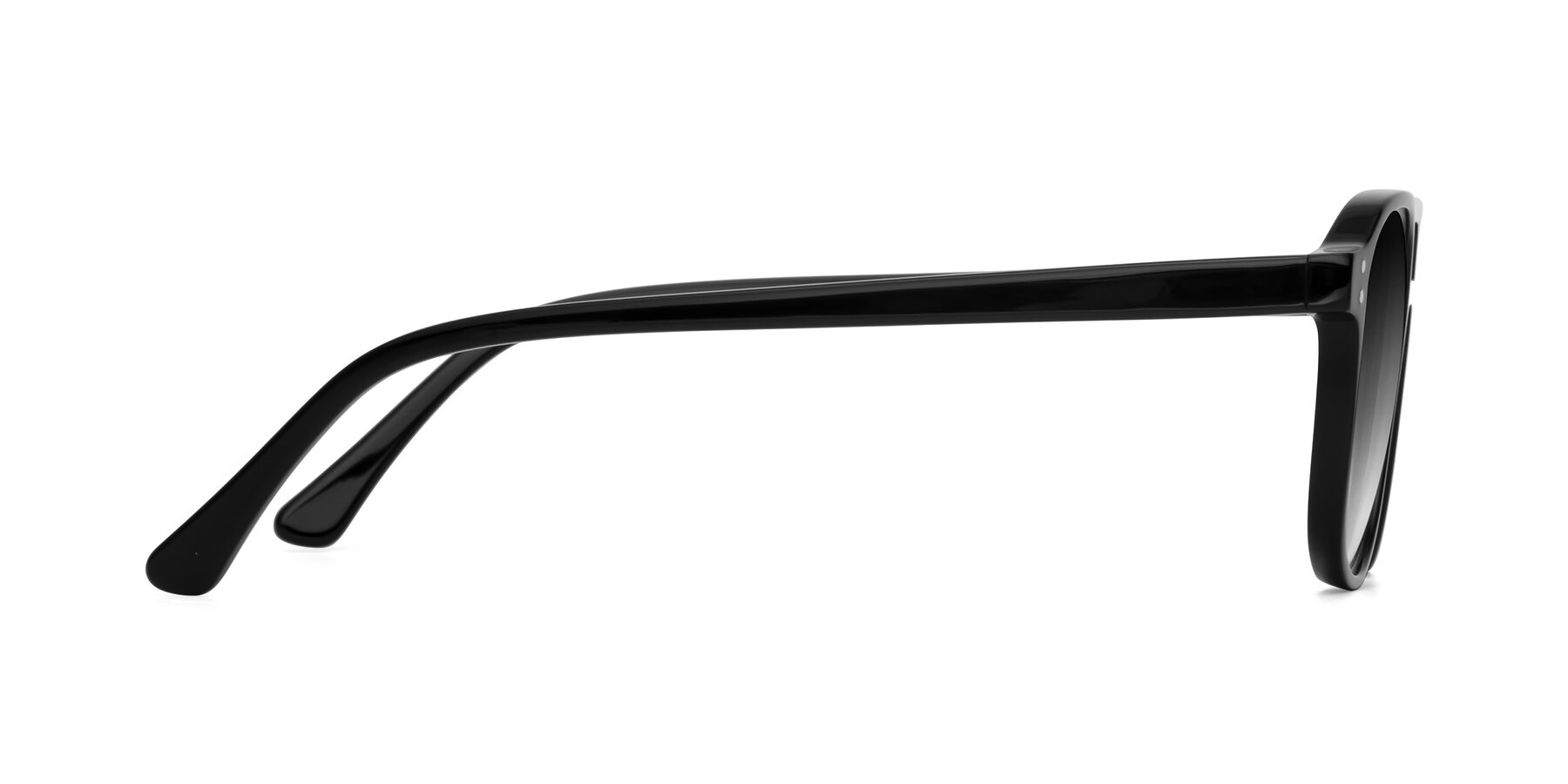 Side of Alley in Black with Gray Gradient Lenses