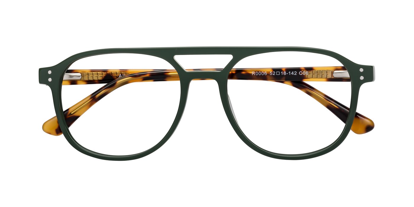 Alley - Seaweed / Tortoise Reading Glasses