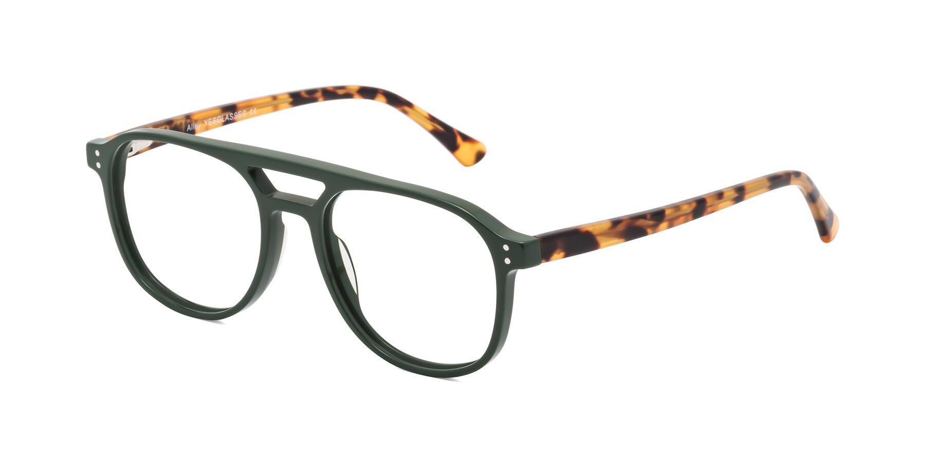 Angle of Alley in Seaweed-Tortoise with Clear Eyeglass Lenses