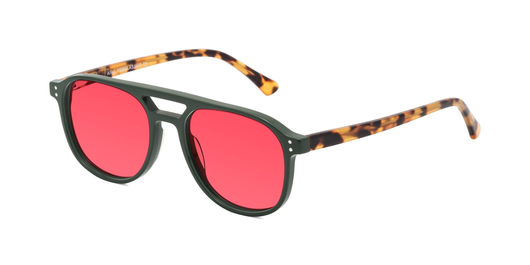 Angle of Alley in Seaweed-Tortoise with Red Tinted Lenses