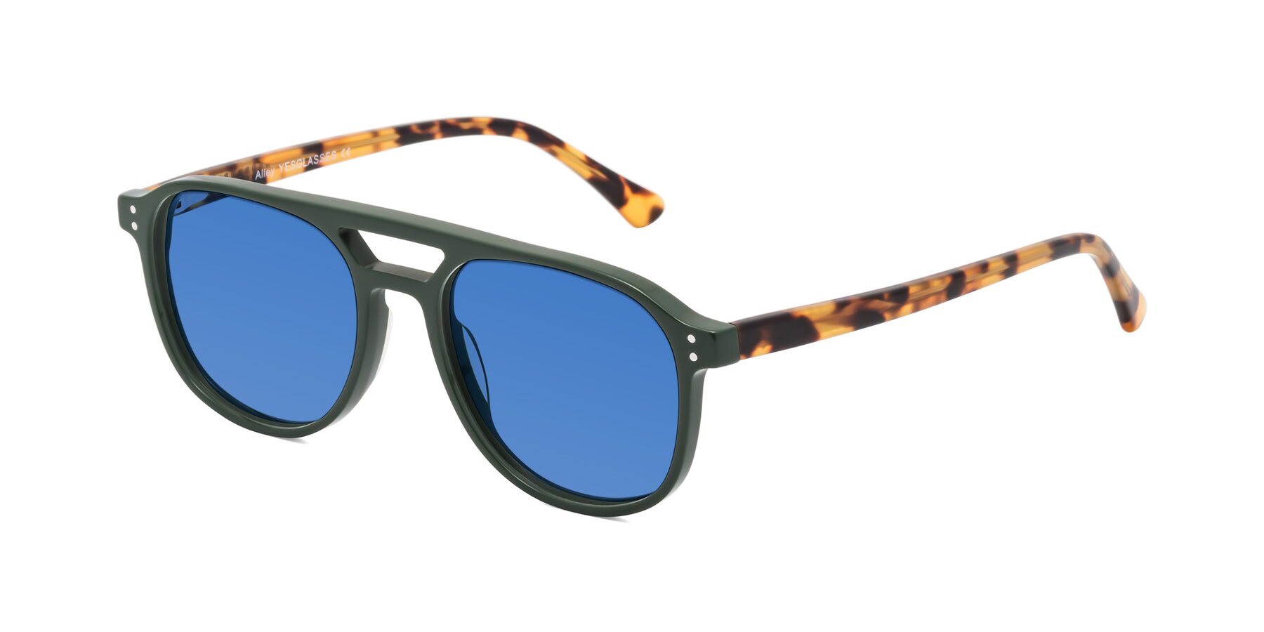 Angle of Alley in Seaweed-Tortoise with Blue Tinted Lenses