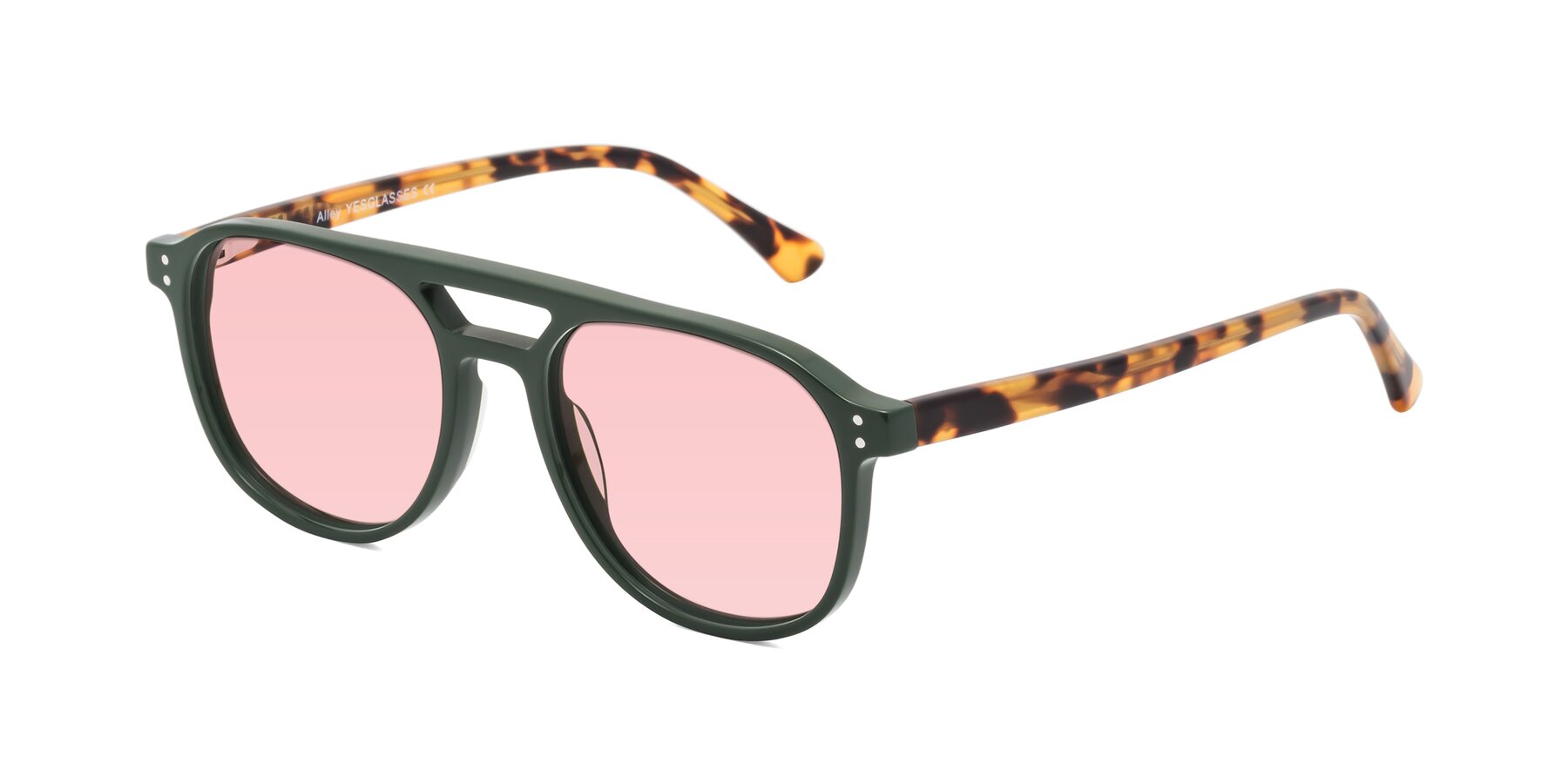 Angle of Alley in Seaweed-Tortoise with Light Garnet Tinted Lenses