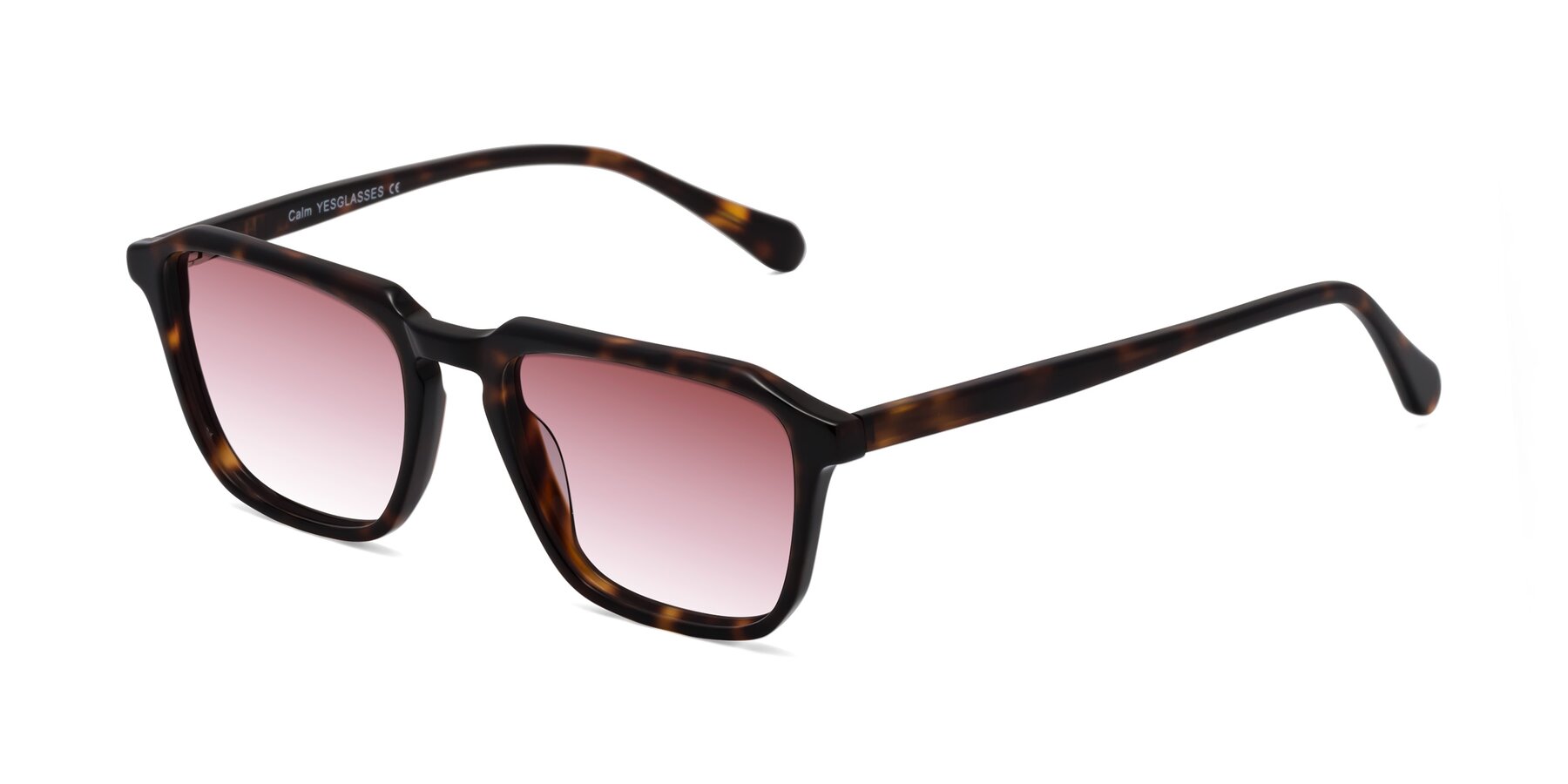 Angle of Calm in Tortoise with Garnet Gradient Lenses