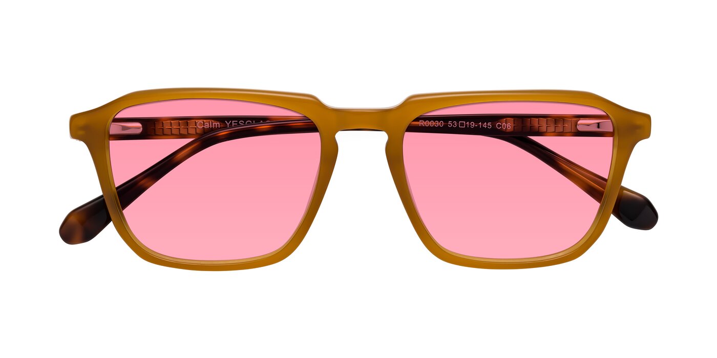 Calm - Caramel / Tortoise Tinted Sunglasses