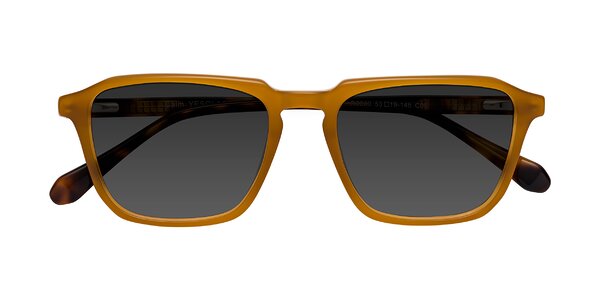 Front of Calm in Caramel / Tortoise