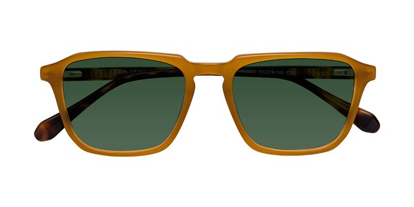 Front of Calm in Caramel / Tortoise