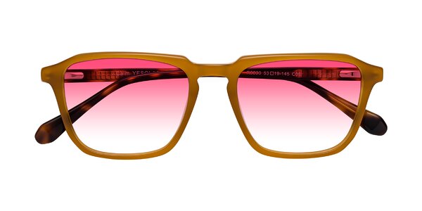 Front of Calm in Caramel / Tortoise