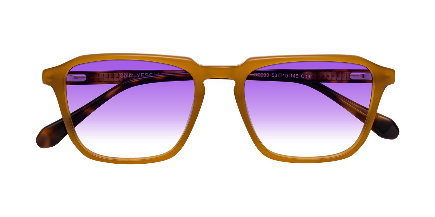 Calm - Caramel / Tortoise Gradient Sunglasses